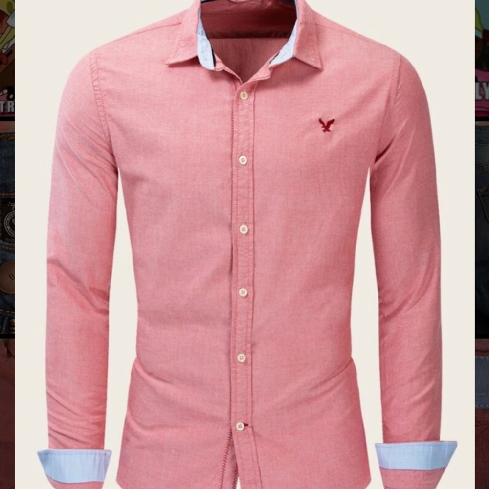 Men’s button up long sleeve